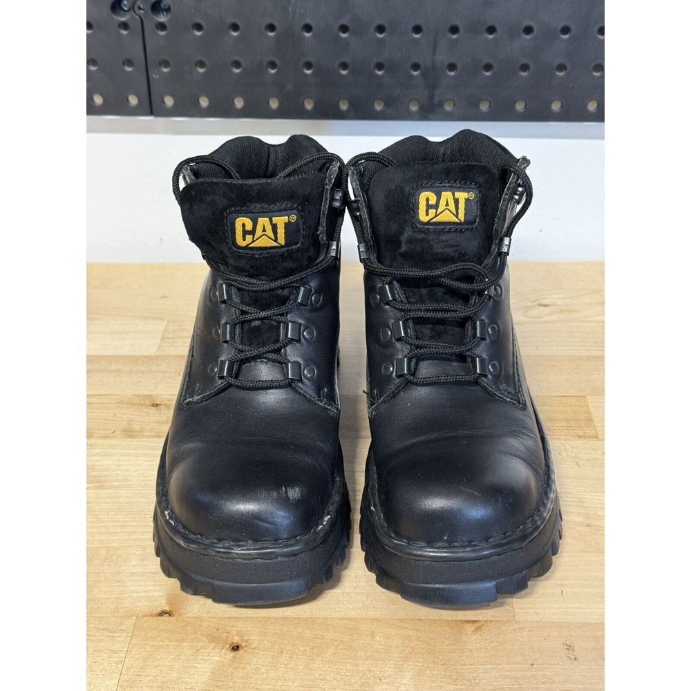 Mens CAT Caterpillar Work Boot Size‎ 7.5 Oil Resistant